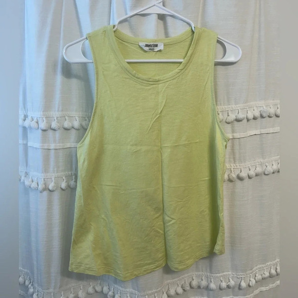 Double zero tank top yellow size L - Picture 1 of 6